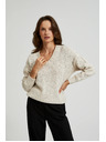 Moodo Moodo Bež ženski pulover