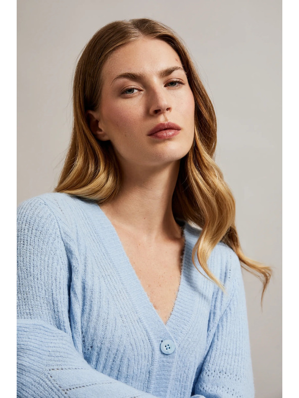 Moodo Svetlo modra ženska jopica Moodo