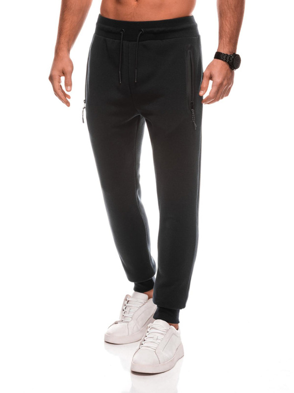 Edoti Črne moške trenirke Edoti