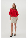 Moodo Rdeča ženska majica Moodo