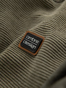 Ombre Clothing Moški pleten pulover RELAXED FIT z vzorcem zelene barve Ombre Clothing