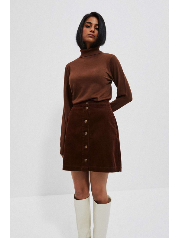 Moodo Rjava Ženske trenirke krilo Moodo