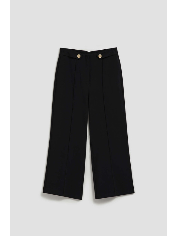 Moodo Črne ženske hlače Moodo