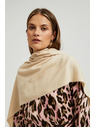 Moodo Moodo Beige Ženski šal