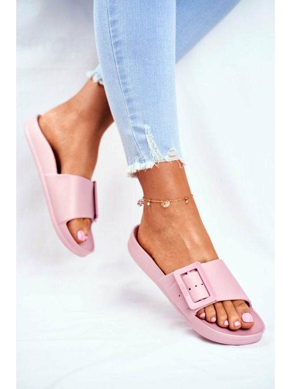 BIG STAR SHOES Elegantni ženski copati Big Star - roza