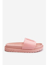 BIG STAR SHOES Ženski copati Big Star svetlo roza barve