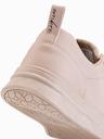 Ombre Clothing Unisex moški športni čevlji iz eko nubuka bež barve Ombre oblačila