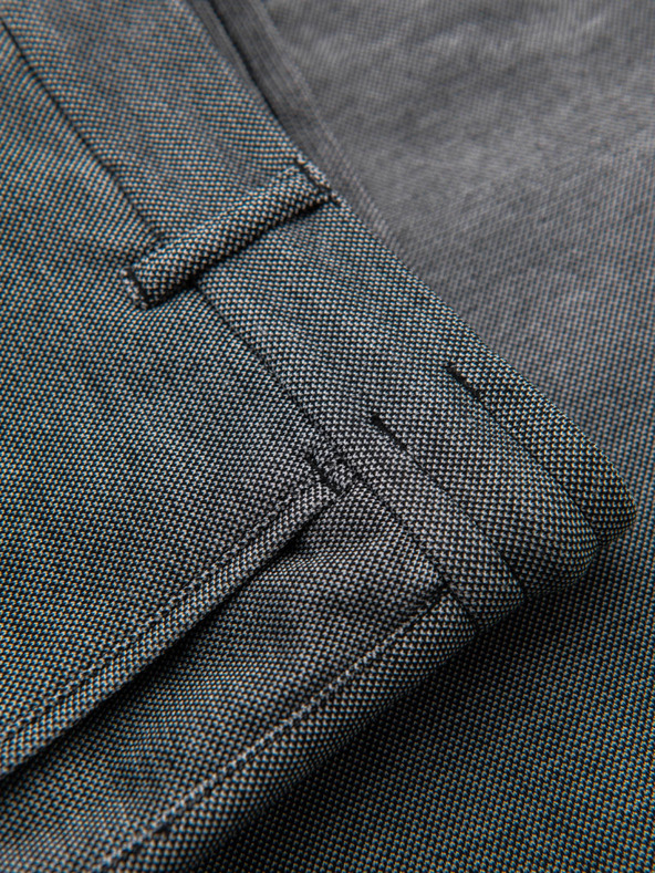 Ombre Clothing Moške bombažne športne hlače BASIC sive barve Ombre oblačila