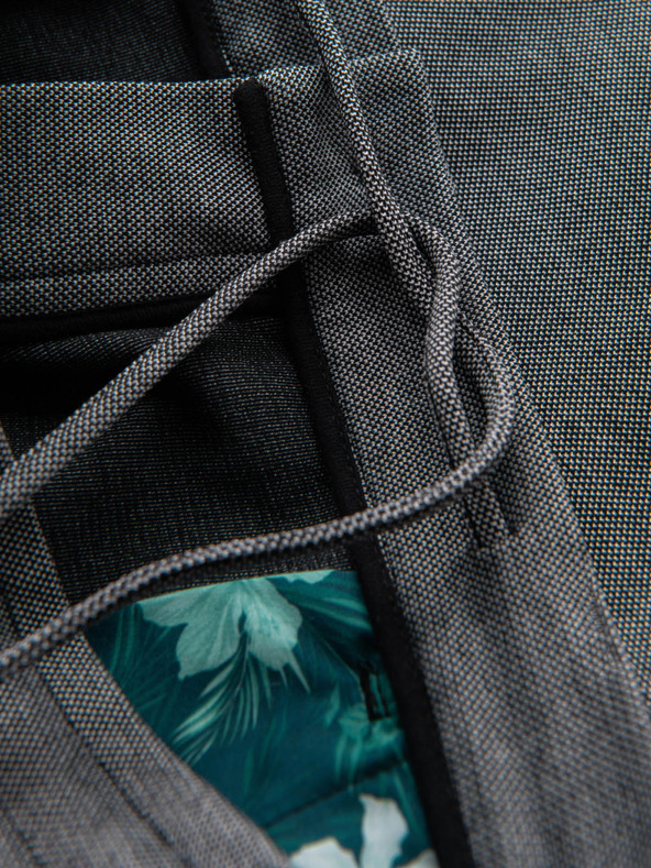 Ombre Clothing Moške bombažne športne hlače BASIC sive barve Ombre oblačila