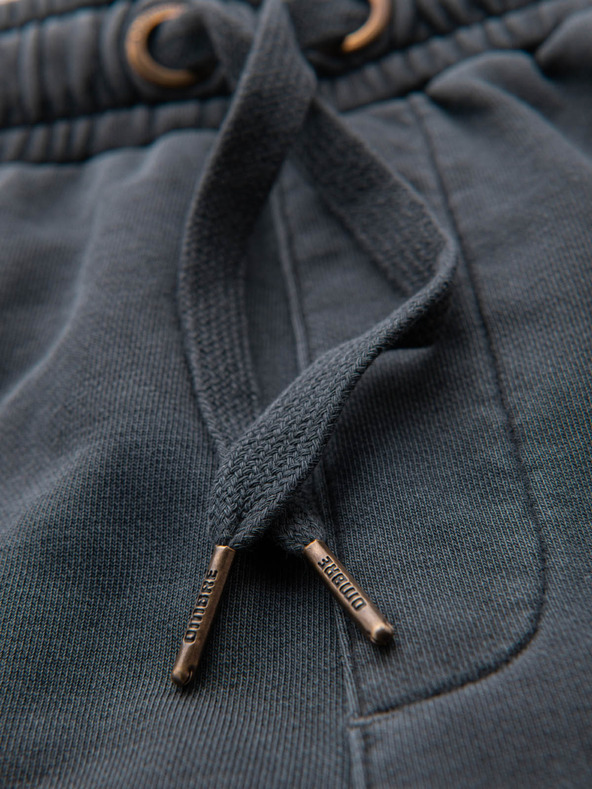 Ombre Clothing Moške bombažne športne hlače BASIC sive barve Ombre oblačila