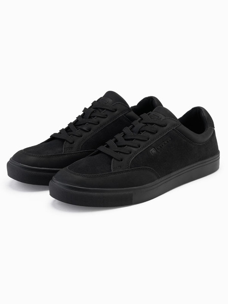 Ombre Clothing Moški enobarvni čevlji streetwear sloga črni Ombre Clothing