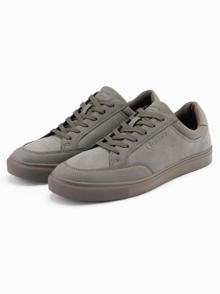 Ombre Clothing Moški enobarvni čevlji v stilu streetwear zeleni Ombre oblačila
