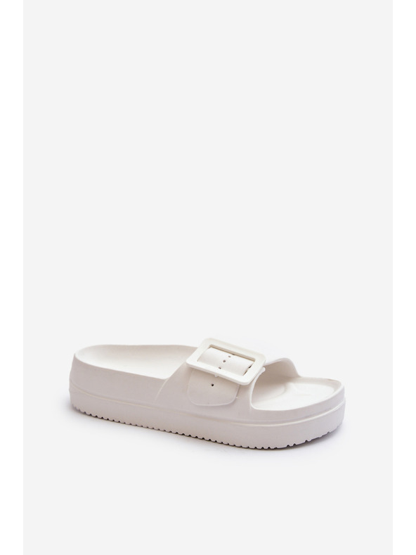 BIG STAR SHOES Ženski copati iz pene s platformo in zaponko Big Star