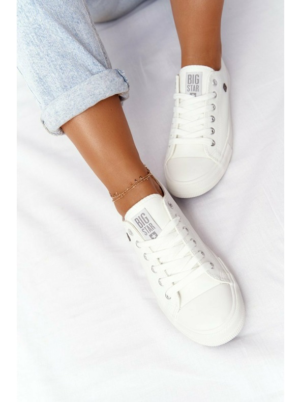 BIG STAR SHOES Ženske superge Big Star Classic - White
