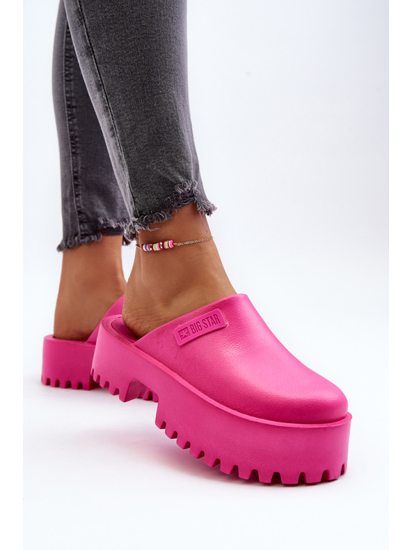 BIG STAR SHOES Ženski copati z masivnim podplatom Big Star