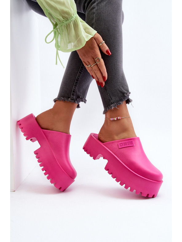 BIG STAR SHOES Ženski copati z masivnim podplatom Big Star