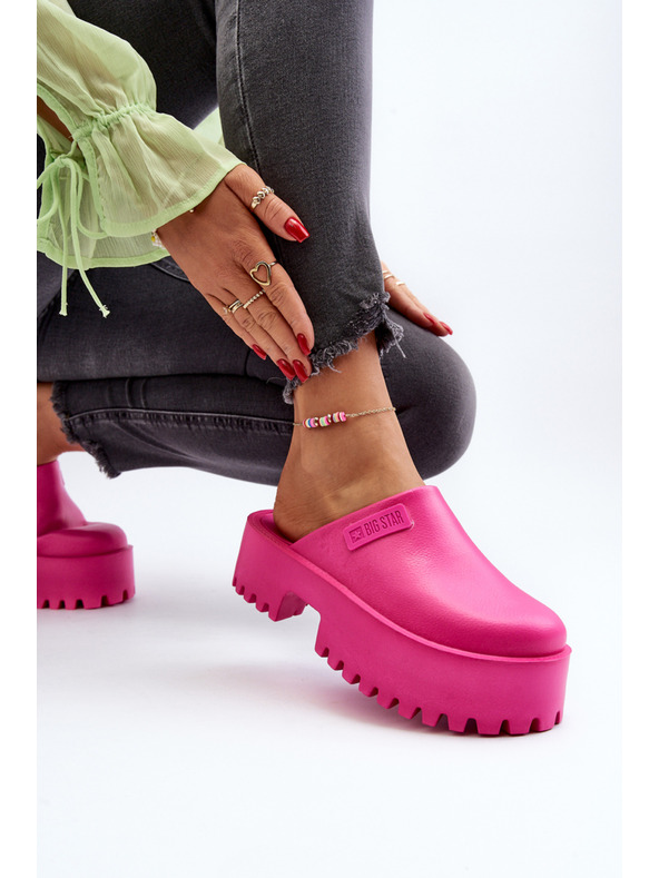 BIG STAR SHOES Ženski copati z masivnim podplatom Big Star