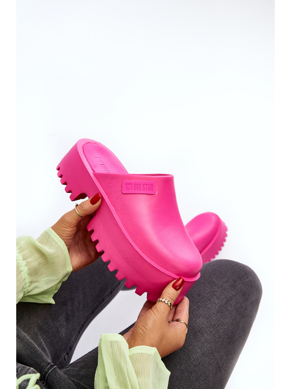 BIG STAR SHOES Ženski copati z masivnim podplatom Big Star