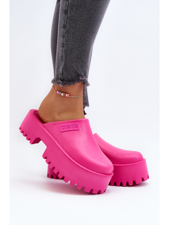 BIG STAR SHOES Ženski copati z masivnim podplatom Big Star