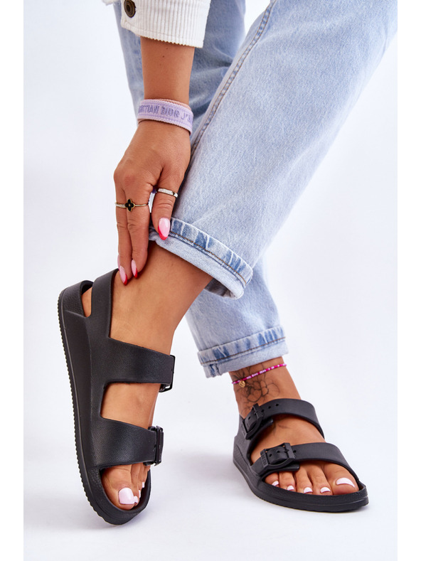 BIG STAR SHOES Ženske lahke sandale Big Star Black