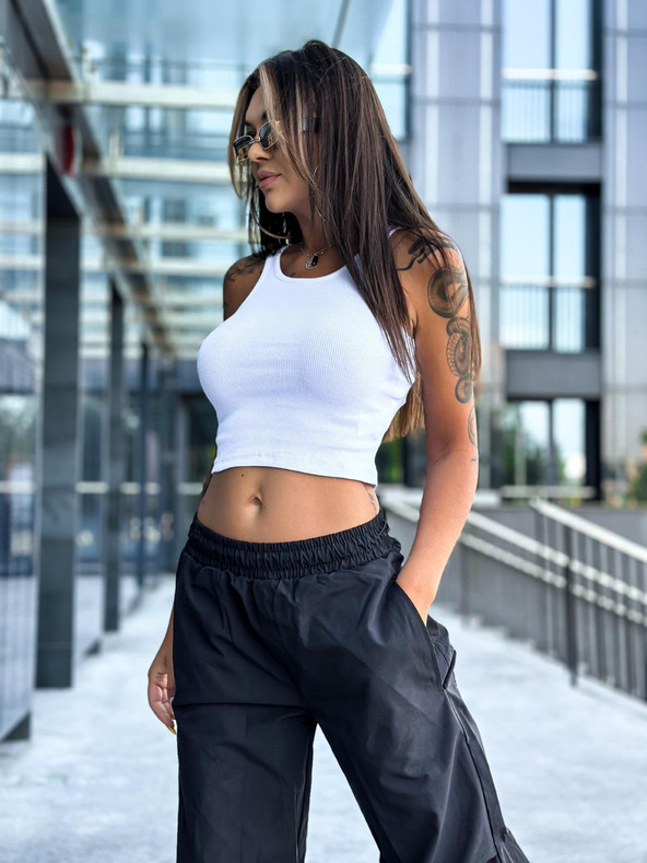 Edoti Ženska majica brez potiska bela EDOTI