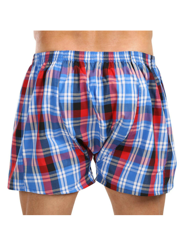 Styx Komplet treh - moške kratke hlače Styx classic rubber oversized večbarvne