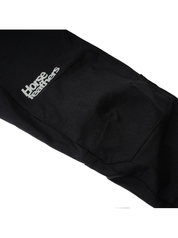 Horsefeathers Otroške kolesarske hlače Stoker - črne HORSEFEATHERS