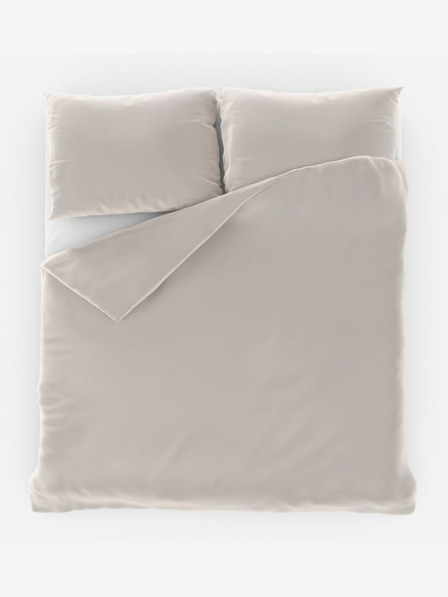 Kvalitex Klasična hotelska prevleka ATLAS gladka 140x200,70x90cm bela