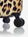 Heys Čierno-hnedý vzorovaný cestovný kufor Heys Brown Leopard M