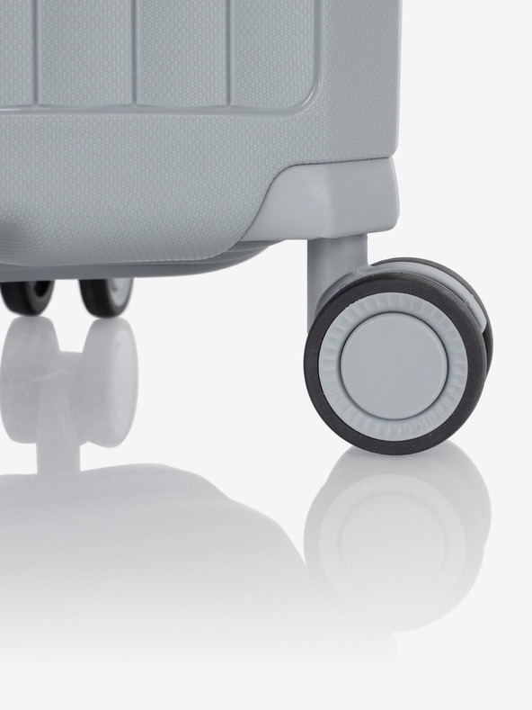 Heys Svetlo siv potovalni kovček Heys Airlite L Grey