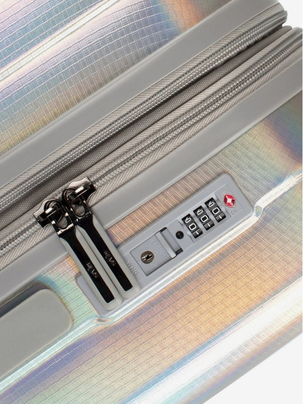 Heys Srebrn potovalni kovček Heys Astro L