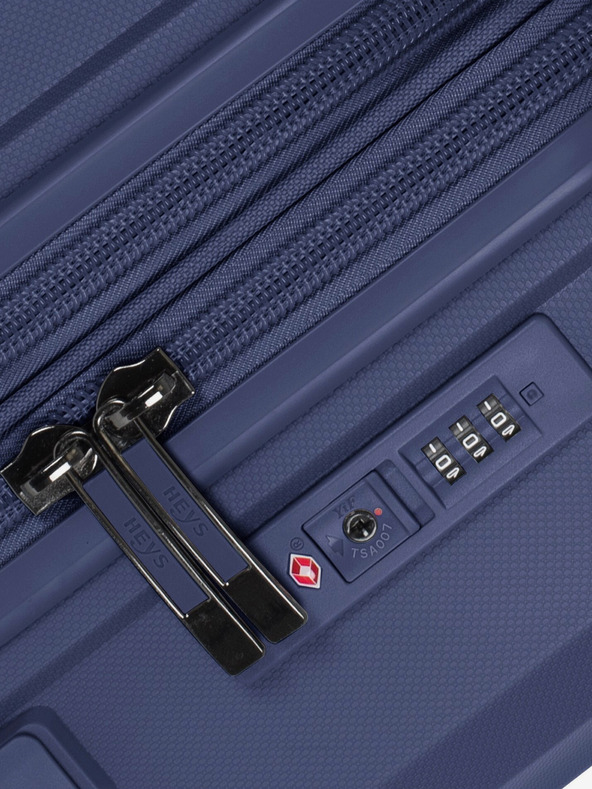 Heys Sada troch cestovných kufroch v modrej farbe Heys Airlite S,M,L Blue