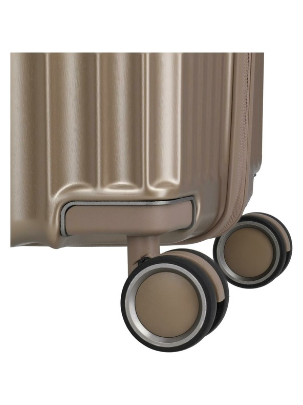 Travelite Potovalni kovček Travelite Paros 4w L Cappuccino