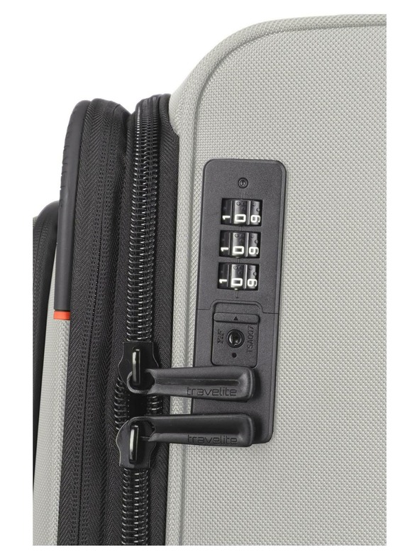 Travelite Potovalni kovček Travelite Crosslite 5.0 L White Sand