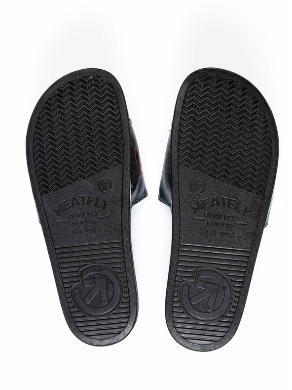 Meatfly Meatfly pánske šľapky Hudson Morph Black | Čierna | Veľkosť