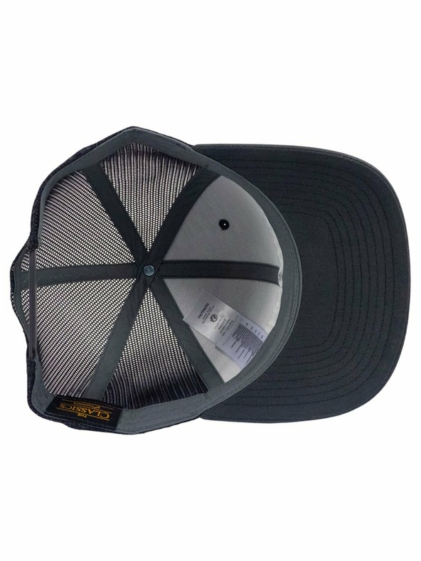 Meatfly Meatfly šiltovka MF Logo Trucker Tmavosivá | Sivá | Veľkosť