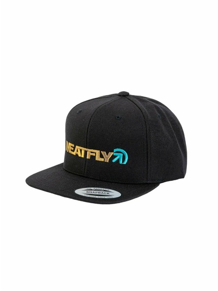 Meatfly Meatfly šiltovka Skipper Snapback Drevo / Čierna | Hnedá | Veľkosť