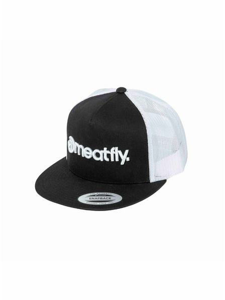 Meatfly Meatfly šiltovka Mateo Trucker Snapback Čierna | Čierna | Veľkosť