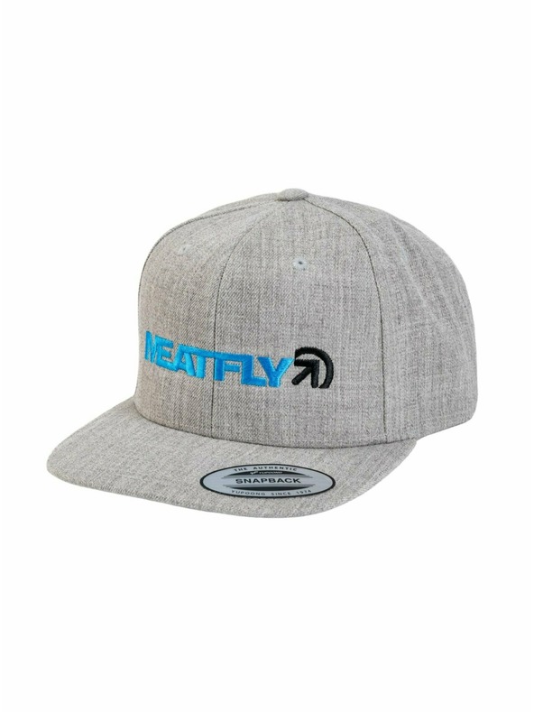 Meatfly Meatfly šiltovka Skipper Snapback Svetlosivá | Sivá | Veľkosť