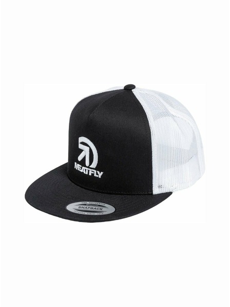 Meatfly Meatfly šiltovka Kail Trucker Snapback Čierna | Čierna | Veľkosť