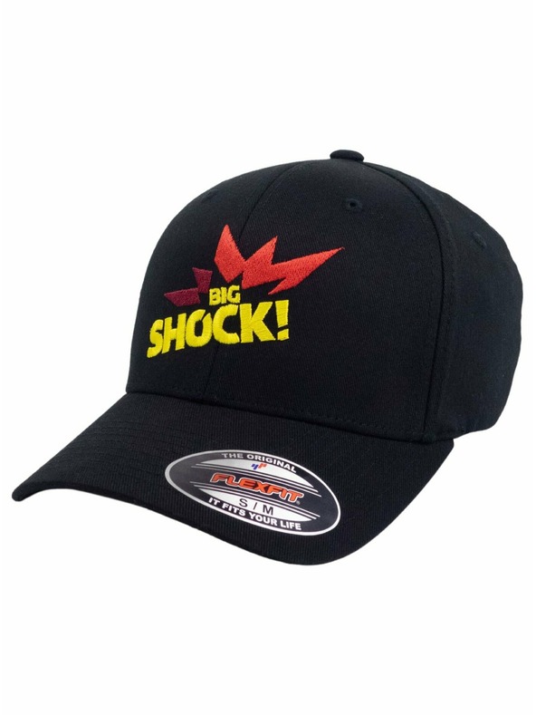 Meatfly Meatfly šiltovka Big Shock Flexfit Žltá/Čierna | Čierna | Veľkosť