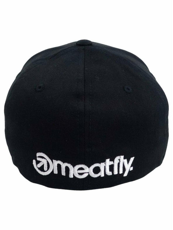 Meatfly Meatfly šiltovka Big Shock Flexfit Žltá/Čierna | Čierna | Veľkosť