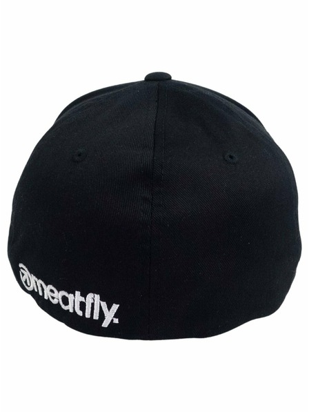 Meatfly Meatfly kapa Big Shock Flexfit Black | Črna | Velikost