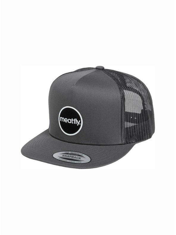 Meatfly Meatfly kapa Nevil Trucker Snapback Temno siva | Siva | Velikost