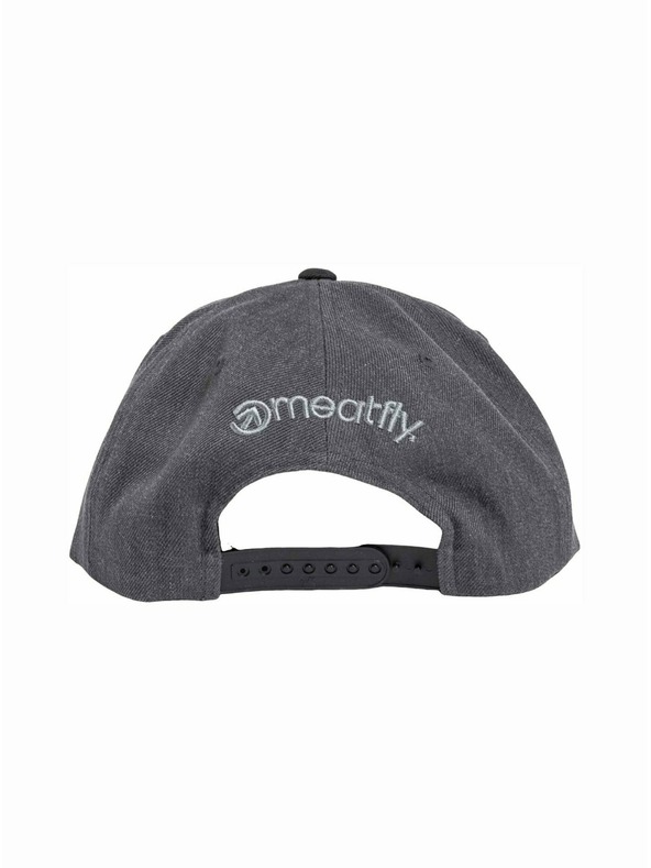 Meatfly Meatfly kapa Finester Snapback Temno siva | Siva | Velikost