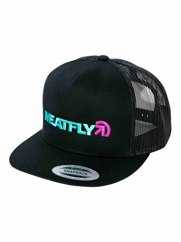 Meatfly Meatfly kapa Percy Trucker Snapback Turkizna / Black | Črna | Velikost