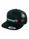 Meatfly Meatfly kapa Percy Trucker Snapback Turkizna / Black | Črna | Velikost