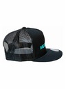 Meatfly Meatfly kapa Percy Trucker Snapback Turkizna / Black | Črna | Velikost