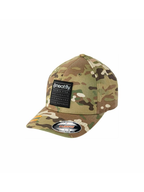 Meatfly Meatfly kapa Raptor Flexfit Koordinate Multicam | Večbarvna | Velikost