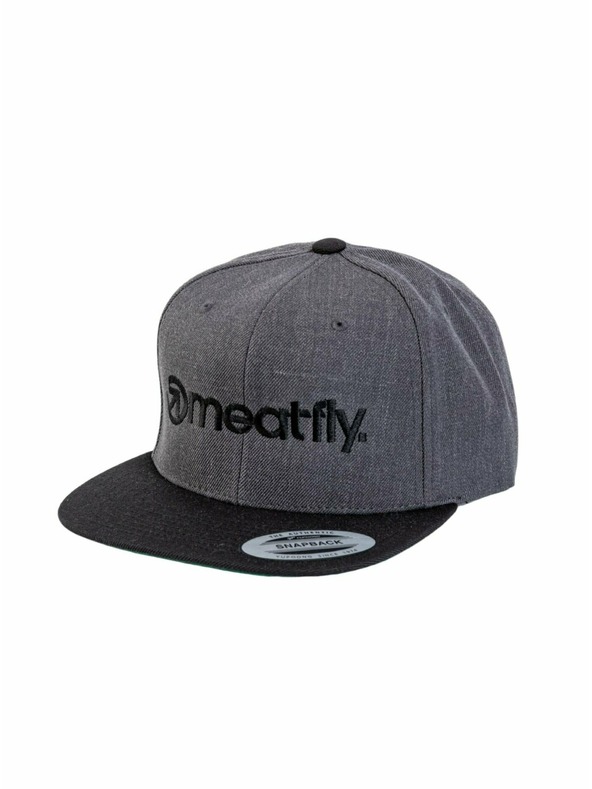 Meatfly Meatfly kapa Rens Snapback Temno siva | Siva | Velikost